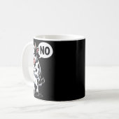 Mug Angry Cow No - Funny Cow Lover Dairy Farmer  (Devant gauche)