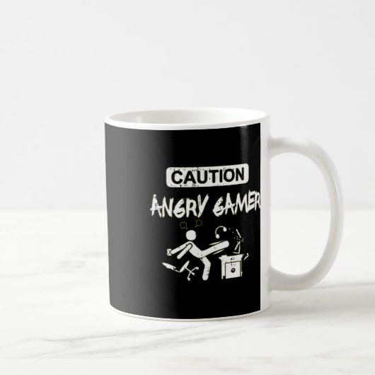 Mug Angry Gamer Computer Funny Video Game Gig (Droite)