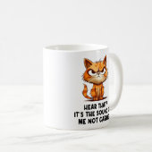 Mug Angry Stress Chat Funny Stress Meme pour Amoureux  (Devant droit)