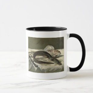 Mug Anguille de Manet et mulet rouge, 1864