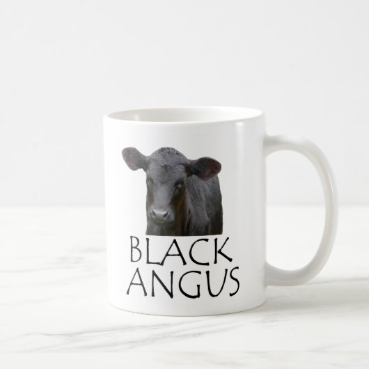 Mug Angus noir bilatéral (Droite)