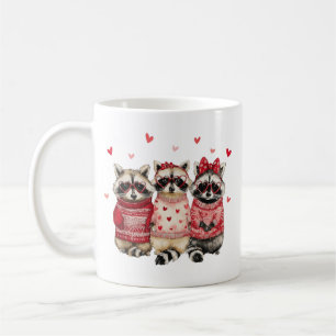 Mug Anim de la Saint-Valentin Féral et Raton Laveur Mi