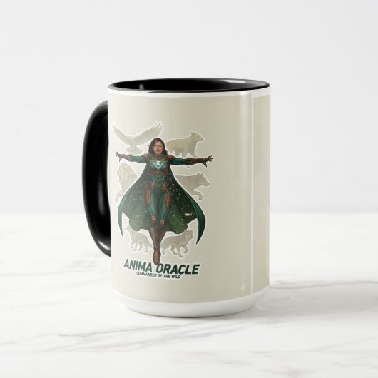 Mug “Anima Oracle Warrior | Market Mindset Trading  (Devant gauche)