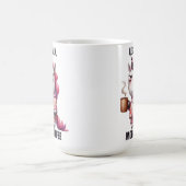 Mug Animal amusant/Café/Unicorne (Centre)