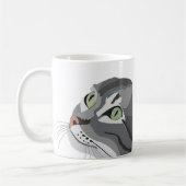 Mug Animal chat Ecouteurs Animaux Animaux (Gauche)