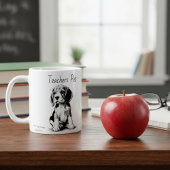 Mug Animal de compagnie de l'enseignant=Dessin de Beag
