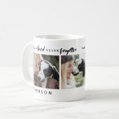 Mug Animal de compagnie pour toujours aimé Jamais oubl (Devant gauche)