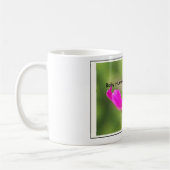 Mug Animal de faune d'oiseau de colibri floral (Gauche)