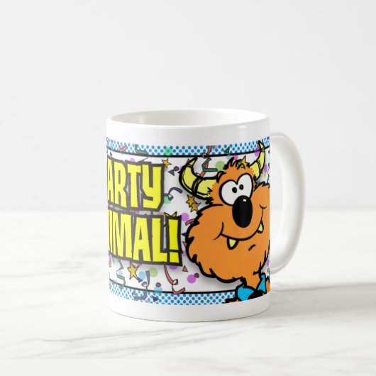 Mug Animal de partie (Devant droit)