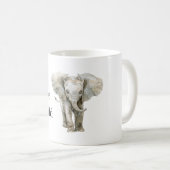 Mug Animal de safari éléphant (Devant droit)