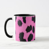Mug Animal Print Pink Leopard (Gauche)