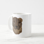 Mug Animal sauvage guépard (Devant gauche)