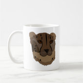 Mug Animal sauvage guépard (Gauche)