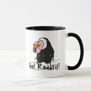Mug Animal tué sur une route obtenu