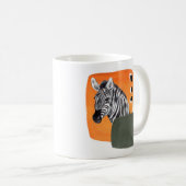 Mug Animal Zèbre Africain (Devant droit)