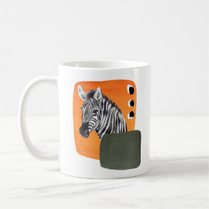Mug Animal Zèbre Africain