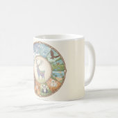 Mug Animals image round coaster sticker (Devant droit)
