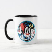 Mug Animaniacs | Warner Siblings Circle Graphic (Gauche)