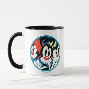 Mug Animaniacs   Warner Siblings Circle Graphic