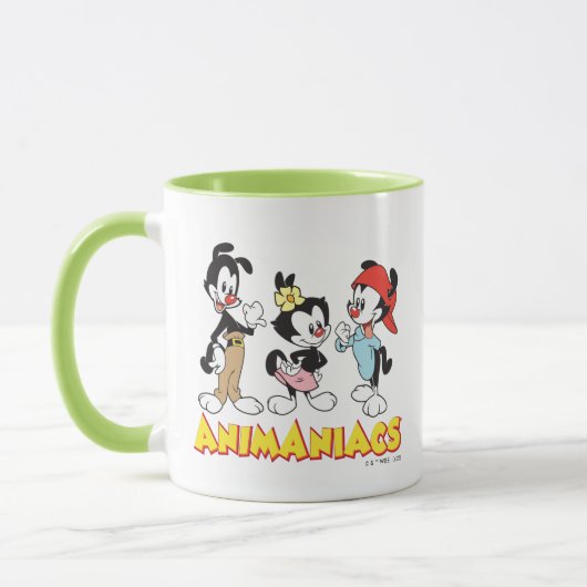 Mug Animaniacs | Yakko, Dot et Wakko debout (Gauche)