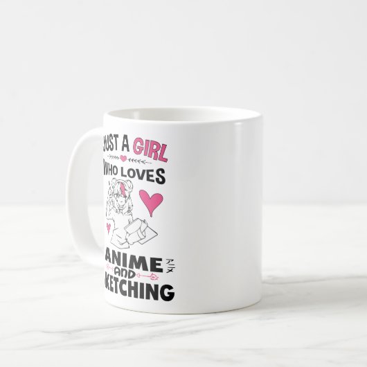 Mug Animation et Sketching (Devant gauche)