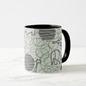 Mug animaux 1 de safari (Devant droit)