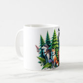 Mug Animaux à feuillage persistant (Devant gauche)