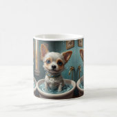 Mug Animaux amis du bain dans une baignoire (Centre)