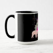 Mug Animaux - Beaux animaux ayant une fête (Gauche)