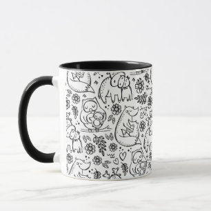 Mug Animaux câlins d'amour