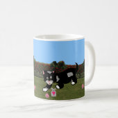 Mug Animaux dans le Jardin de Café (Devant droit)