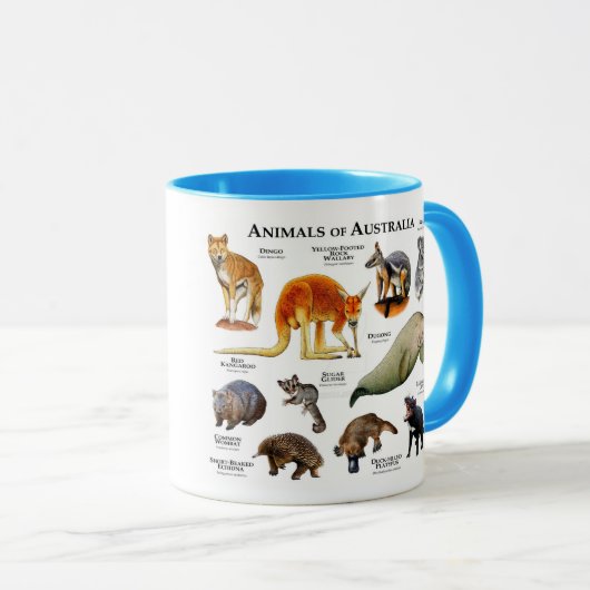Mug Animaux d'Australie (Devant droit)