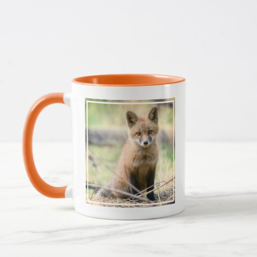 Mug Animaux de bébés cutest | Baby Fox (Gauche)