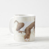 Mug Animaux de bébés cutest | Baby Pit Bull Puppy (Devant gauche)