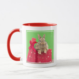 Mug Animaux de bébés cutest Bunny vacances de Noël