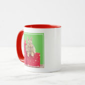 Mug Animaux de bébés cutest | Bunny vacances de Noël (Devant gauche)