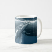 Mug Animaux de bébés cutest | Calf de baleine à bosse (Devant droit)