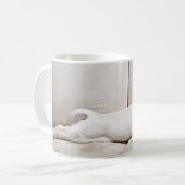 Mug Animaux de bébés cutest | Chiot du Labrador jaune  (Devant gauche)