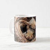 Mug Animaux de bébés cutest | Deux jeunes écureuils (Devant gauche)