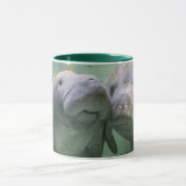 Mug Animaux de bébés cutest | Deux Manatees (Centre)
