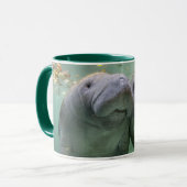 Mug Animaux de bébés cutest | Deux Manatees (Devant gauche)