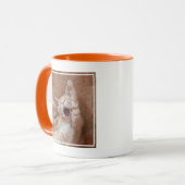 Mug Animaux de bébés cutest | Ginger Kitten Yawning (Devant gauche)
