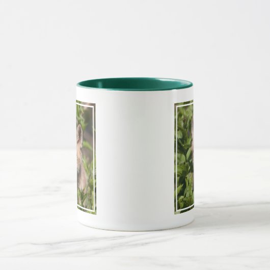 Mug Animaux de bébés cutest | Kit Fox (Centre)