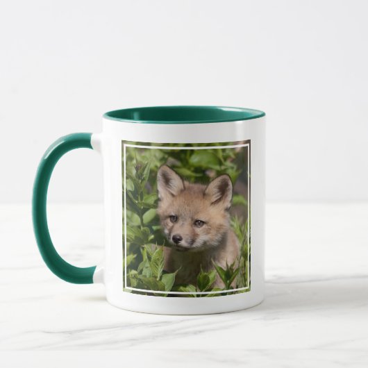 Mug Animaux de bébés cutest | Kit Fox (Gauche)