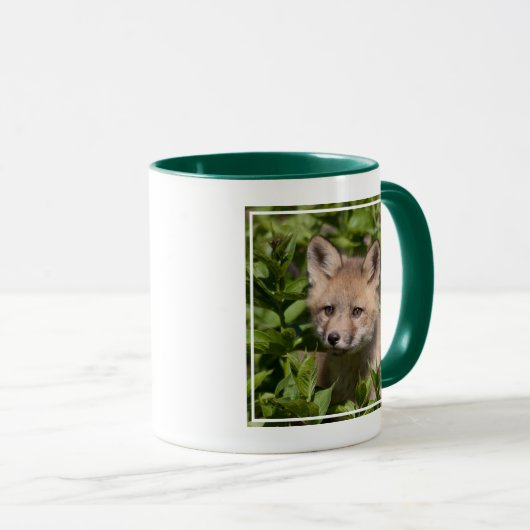 Mug Animaux de bébés cutest | Kit Fox (Devant droit)