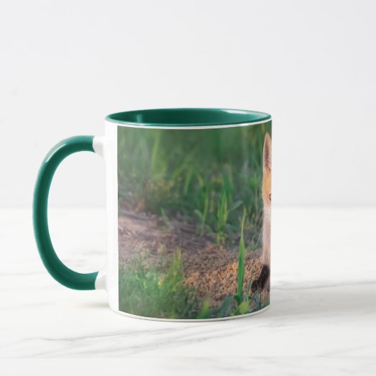 Mug Animaux de bébés cutest | Kit Red Fox Relaxant (Gauche)