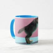 Mug Animaux de bébés cutest | Kitten En regardant le b (Devant gauche)