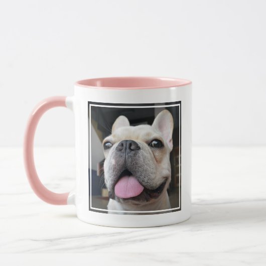 Mug Animaux de bébés cutest | Le visage de Bulldog (Gauche)