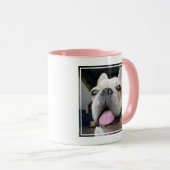Mug Animaux de bébés cutest | Le visage de Bulldog (Devant droit)