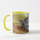 Mug Animaux de bébés cutest | Lounge Kitten (Gauche)